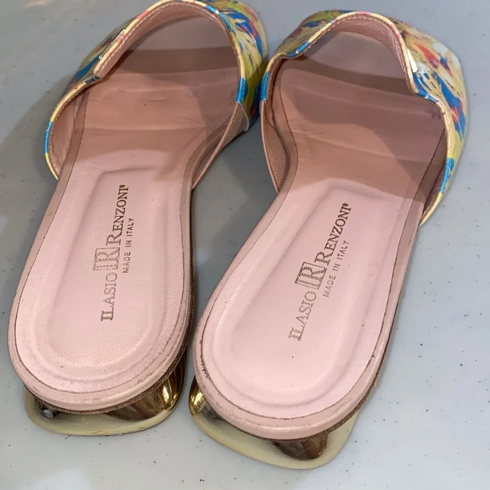 Sandals Renzoni, 100% Leather, size 10